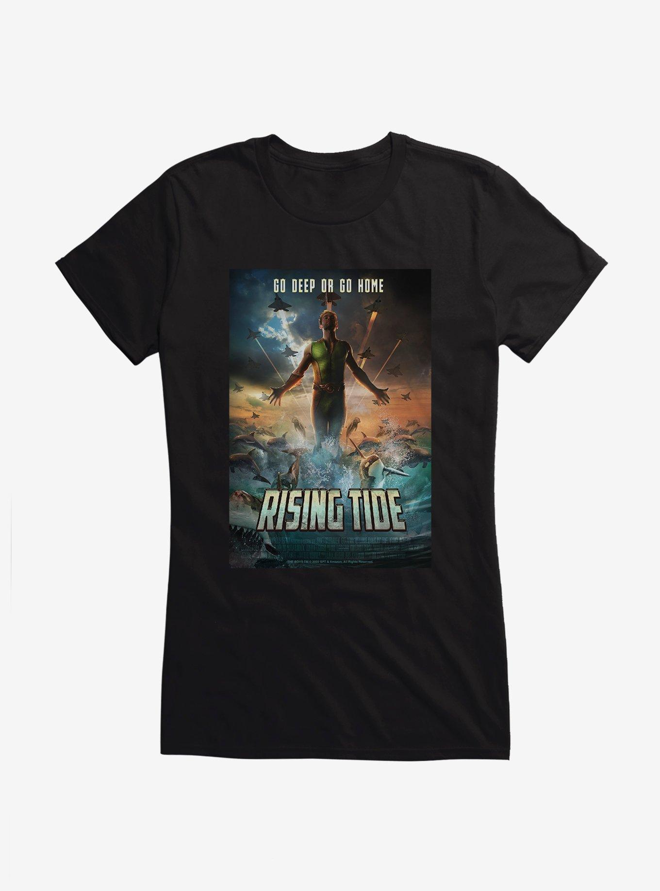 The Boys The Deep Rising Tide Movie Poster Girls T-Shirt